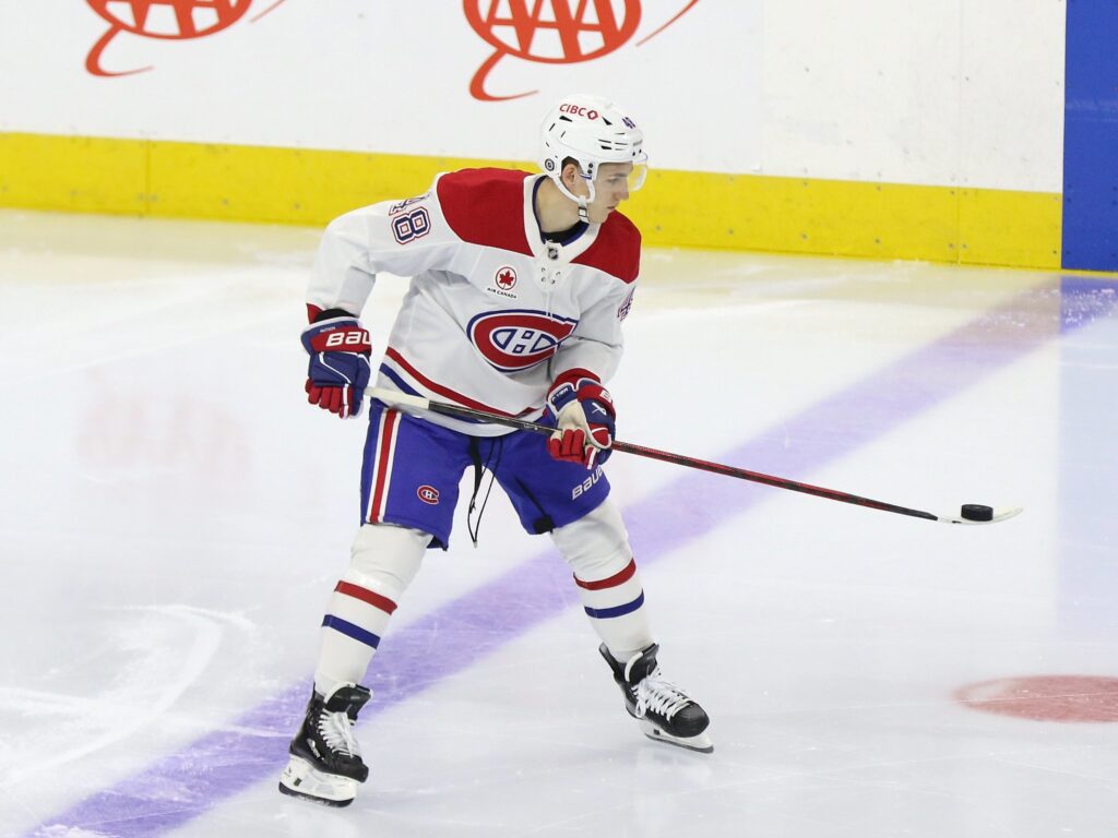Lane Hutson Montreal Canadiens
