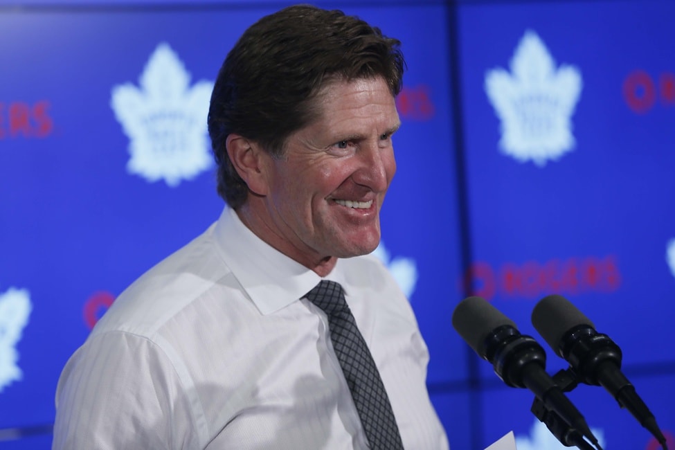 Mike Babcock Maple Leafs Oct 2018