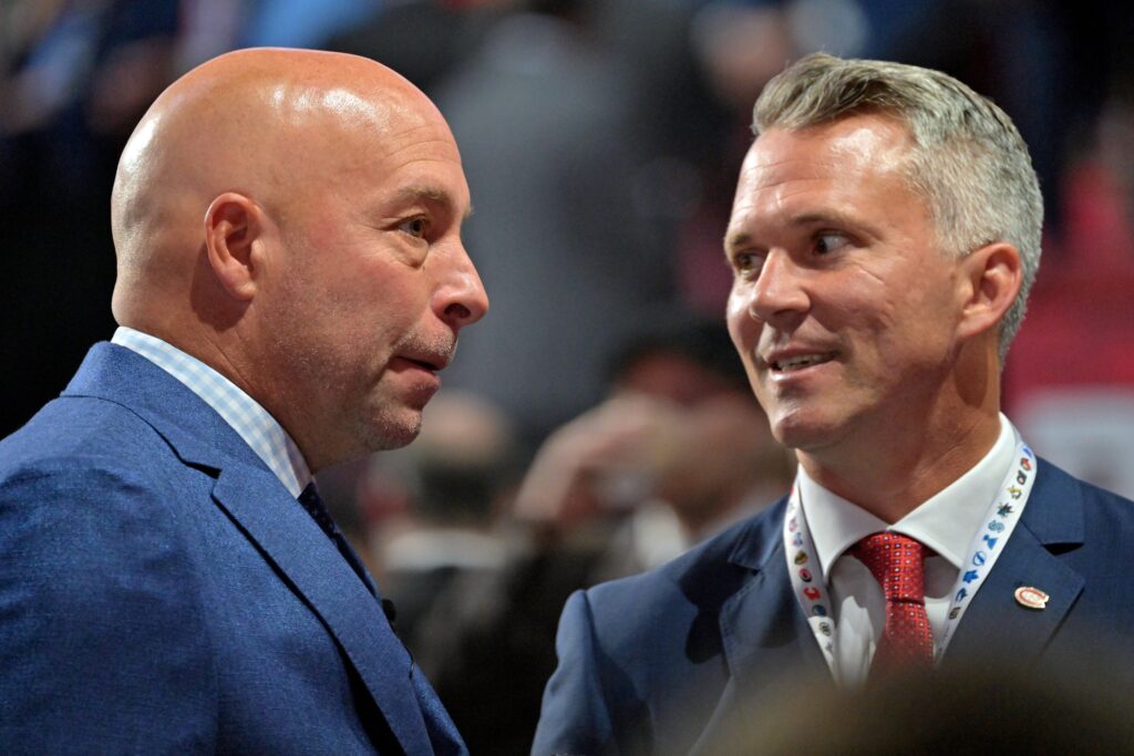Montreal Canadiens Kent Hughes Martin St. Louis