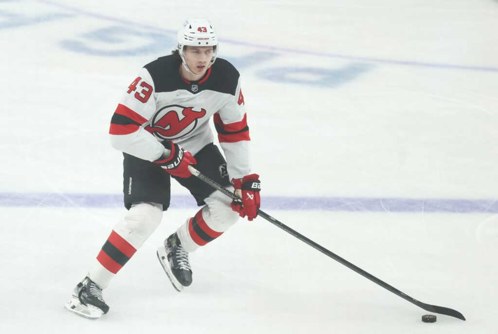 New Jersey Devils Luke Hughes