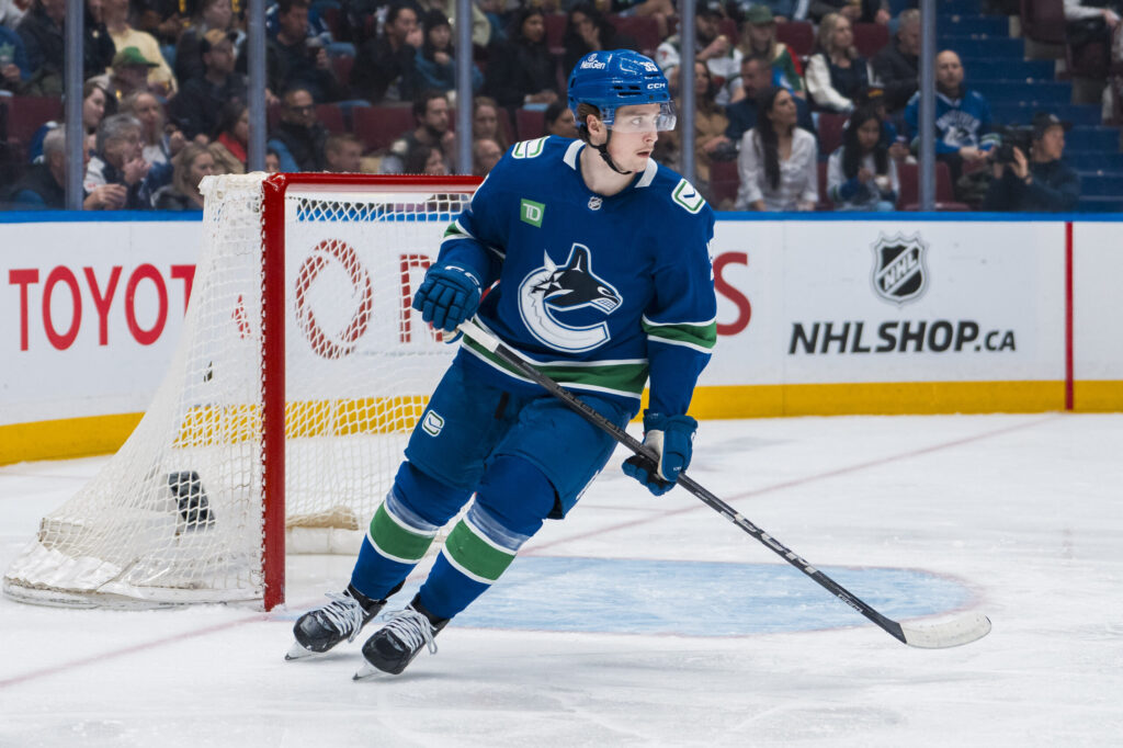 Ty Mueller Vancouver Canucks