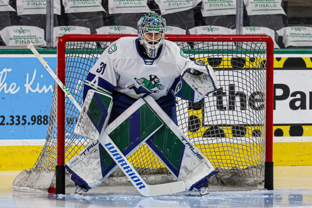 Arturs Silovs Abbotsford Canucks
